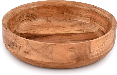 Amazon MOXY BARE Wooden Fruit Bowl For Kitchen Counter Wood Bowl