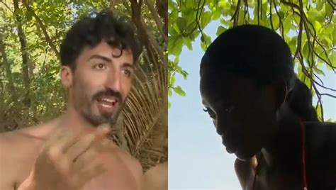 Isola Dei Famosi Lite Tra Khady Gueye E Samuel Peron Vergognati