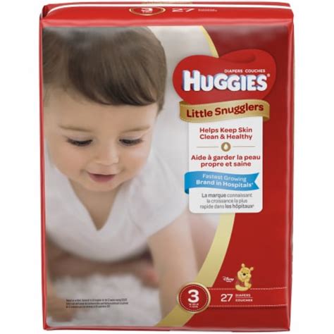 Huggies Little Snugglers Size 3 Diapers, 27 count - Kroger