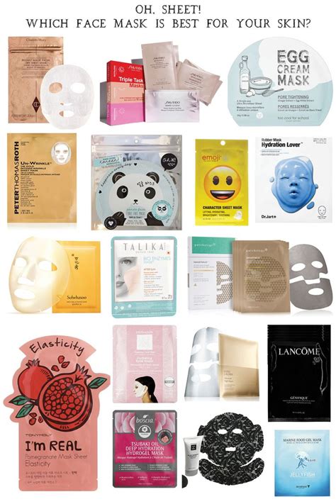 Oh Sheet How To Pick The Best Sheet Mask For Your Skin Dressed To