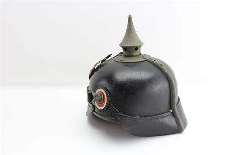 Preu En Weltkrieg Pickelhaube Helm Modell Feldgrau F R