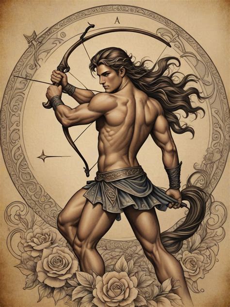 Sagittarius Tattoo Male Image Free Ai Generator Makepix