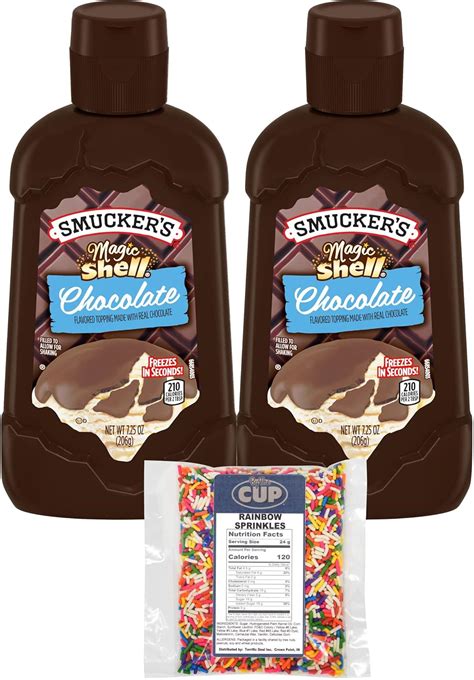 By The Cup Smucker S Magic Shell Chocolate Ice Cream Topping India Ubuy