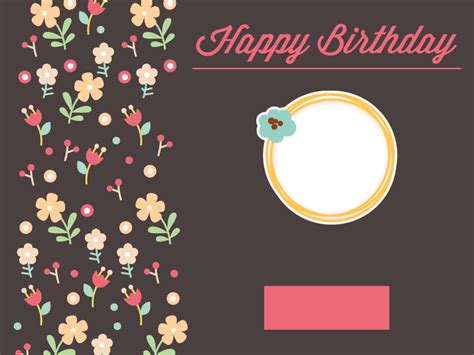 Birthday Slide ppt template | Birthday, Happy birthday, Projects