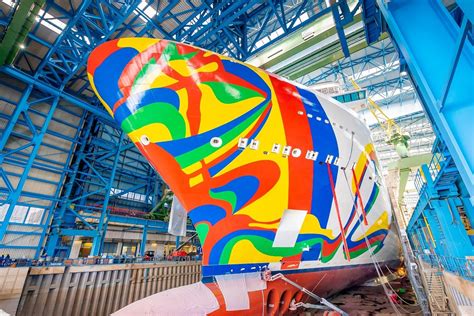 Norwegian Encore Hull Art Completed [video] Blog De Viajes De Ncl