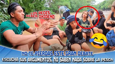 Gran Debate Entre Miguel Y La Bessy Porque Los Peces No Son Salados