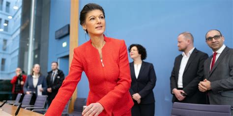 Was Will Das Bündnis Sahra Wagenknecht Jüdische Allgemeine