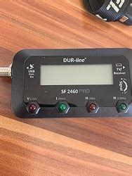 DUR line SF 2460 Pro Digital Satfinder präzises Messgerät zum