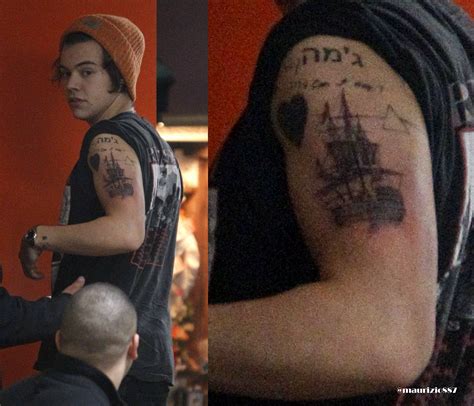 One Direction Images Harry Styles New Tattoo 2012 Hd Wallpaper And