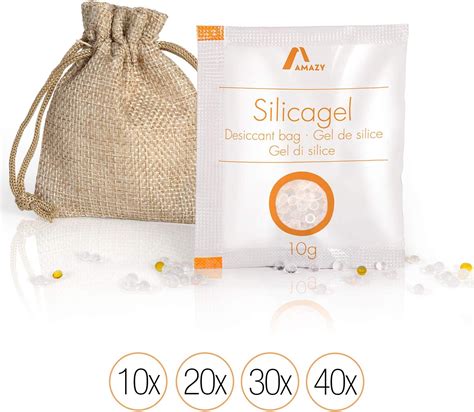 Amazy Paquetes De Gel De Silice Bolsas Absorbentes De Humedad