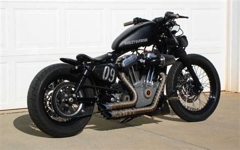 Harley Davidson 1200 Nightster Bobber Images | Reviewmotors.co