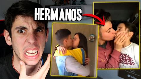 Estos HERMANOS Se BESAN Novios O Hermanos TIK TOK YouTube