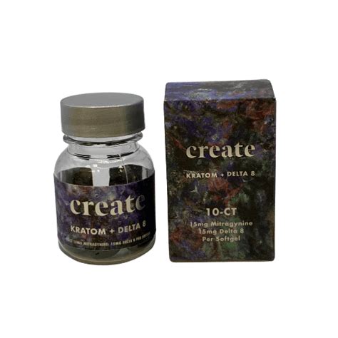 Create Kratom Delta 8 Thc Softgels Burmans Health Shop