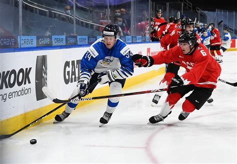 Iihf Gallery Canada Vs Finland Iihf World Junior Championship