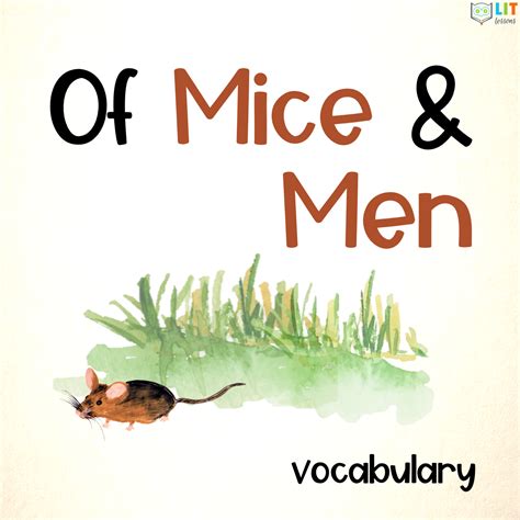 Of Mice And Men Chapter 1 Vocabulary Worksheet Esl Worksheet By