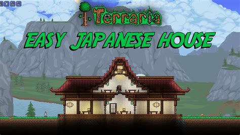 Terraria Lets Build Easy Japanese House YouTube