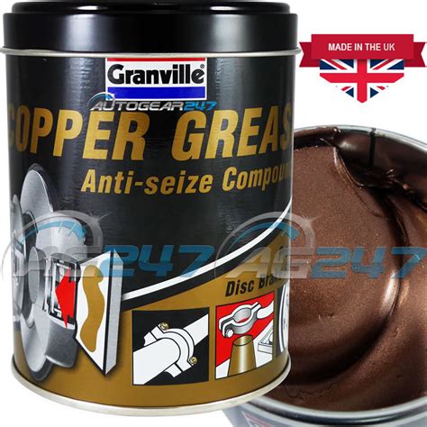 Granville Car Brake Calipers Pads Discs Squeal Anti Seize Copper Grease 500g Tin Ebay