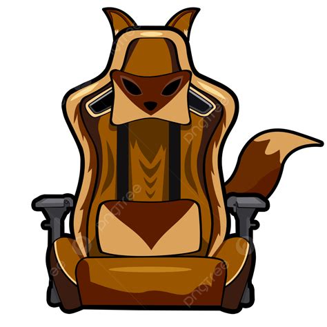 Logo Esport Chaise De Jeu Renard Dessin Animé PNG Dessin Animé De