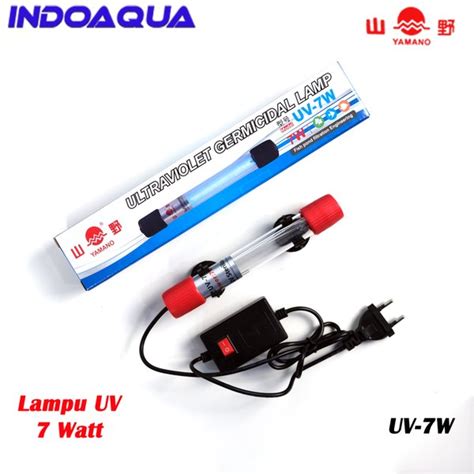 Jual INDOAQUA Lampu UV Aquarium Basmi Lumut Bakteri Dan Virus Lampu