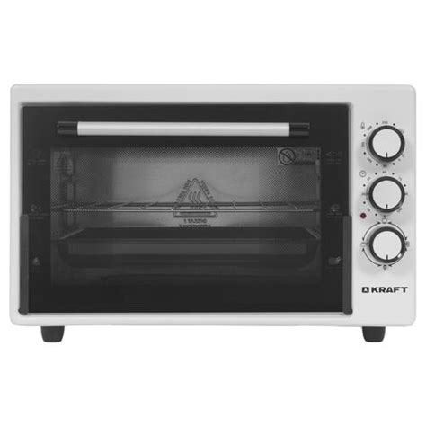 Купить Мини-печь Kraft KF-MO 3800 W белый в интернет-магазине DNS ...