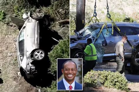 Tiger Woods Crash Latest 911 Audio Reveals Moment Neighbours Alerted