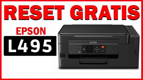 Reset Epson l495 Solución Almohadillas en Impresora Epson Reset