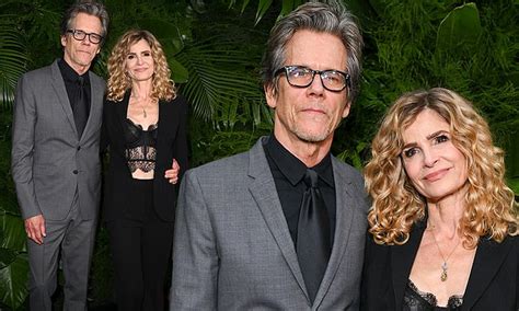 Kevin Bacon Looks Sharp As He Puts His Arm Around Wife Kyra Sedgwick At