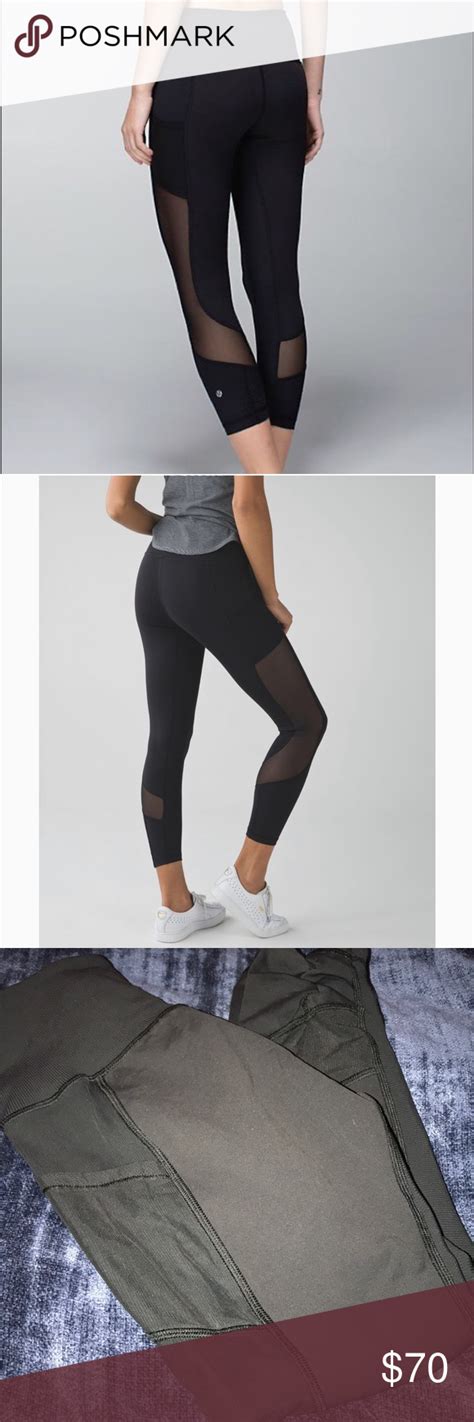 Lululemon Seek The Heat Lululemon Leggings Mesh Clothes Design Mesh Leggings