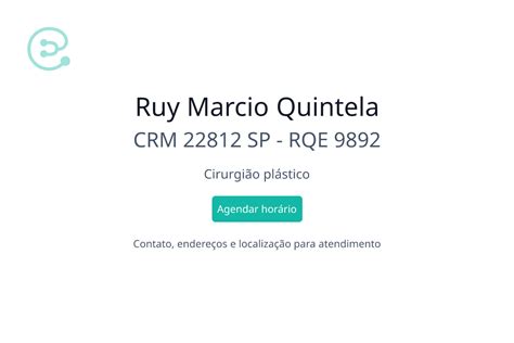 Ruy Marcio Quintela Cirurgião plástico em Itirapina SP