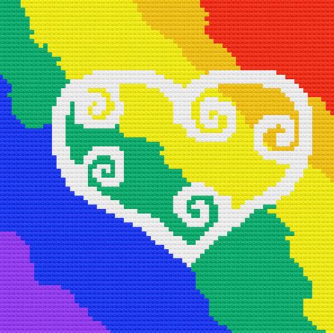 Rainbow Heart Afghan C2c Crochet Pattern Written Row By Row Color Counts Instant Download