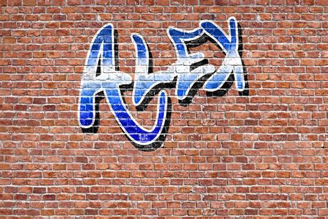 Graffiti Name Background