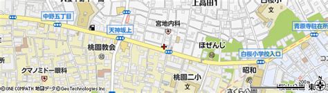 東京都中野区上高田1丁目35 5の地図 住所一覧検索｜地図マピオン