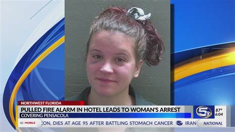 Woman Arrested For Pulling Hotel Fire Alarm And Injuring Roommate