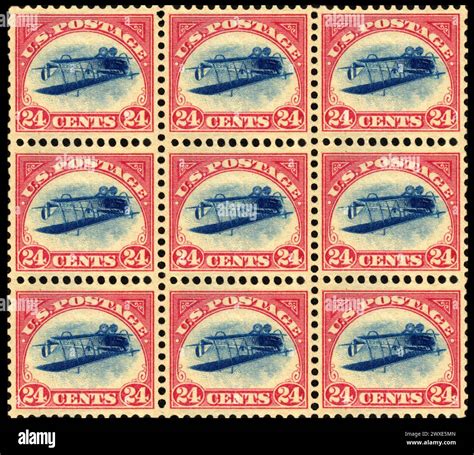 Inverted jenny stamp 1918 hi-res stock photography and images - Alamy