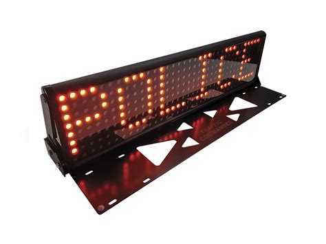 Traffic Commander Programmable LED Matrix Display United Kingdom