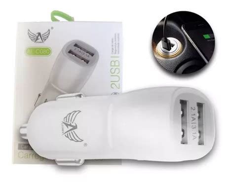 Carregador Veicular Turbo Ultra R Pido X Usb A Branco Mercadolivre