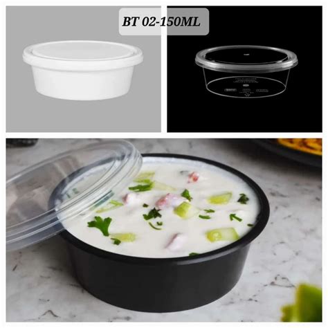 Plastic Food Packaging Container BT 150 ML At Rs 3 20 Piece Food