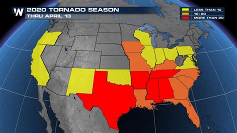 Top 10 States With Tornadoes At Alanna Knowles Blog