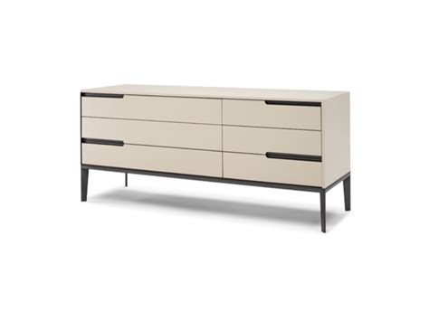 Mondrian Chest Of Drawers With Integrated Handles By Natuzzi Italia