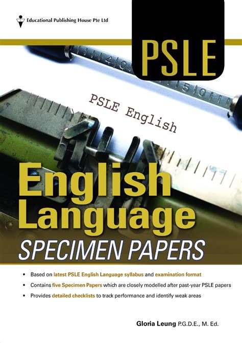 Eph Psle English Language Specimen Papers Hobbies Toys Books