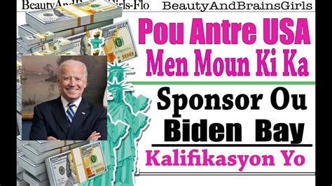 Part Men Mou Ki Ka Sponsor W Pou Rantre Usa Konbyen Kob Ou Dwe Fe