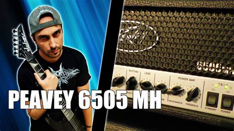 Peavey 6505 Mini Head Metal Demonstration Anto Addabbo Youtube