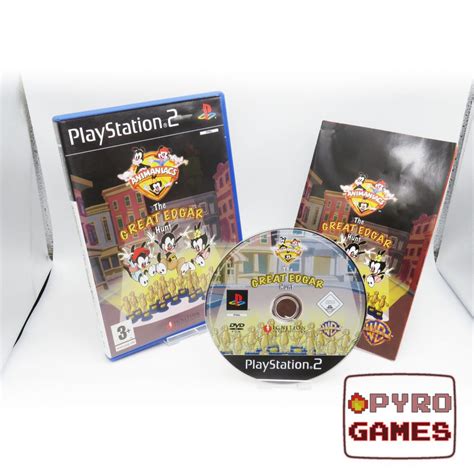 Animaniacs The Great Edgar Hunt PS2 PlayStation 2 PAL Pyro Games