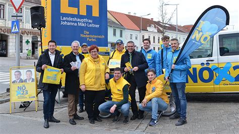 Regionaler Wahlstart Und Pressemeeting Manfred Schulz Volkspartei