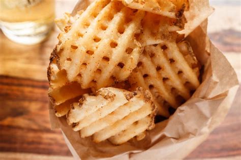 Totally Amazing Homemade Waffle Fries Recipe