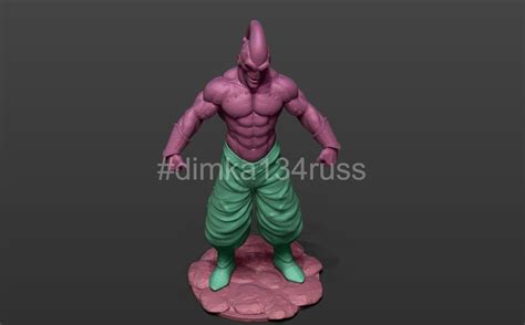 Majin Buu 3d Model 3d Printable Cgtrader