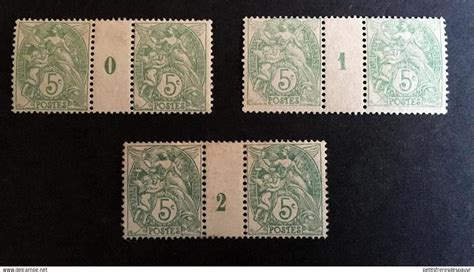 Millesimi FRANCE 1900 1902 Type Blanc Yvert 111 B Neuf Avec