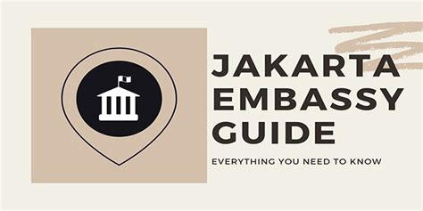 embassies  jakarta  complete guide