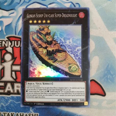 Jual Yugioh Gunkan Suship Uni Class Super Dreadnought Bode Original