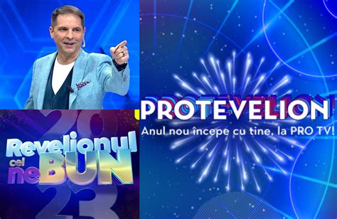 Program TV de Revelion Ce se difuzează pe PRO TV și Antena 1 pe 31